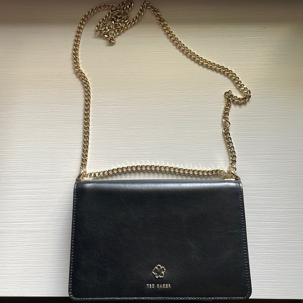Ted Baker crossbody bag with chain strap.